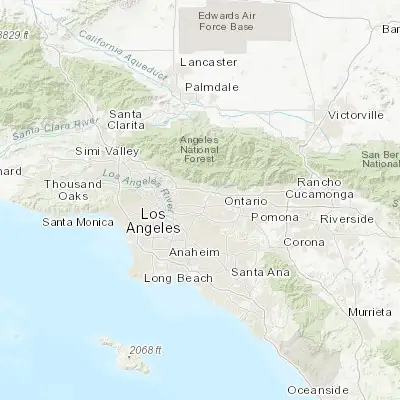 Map showing location of North El Monte (34.102790, -118.024230)