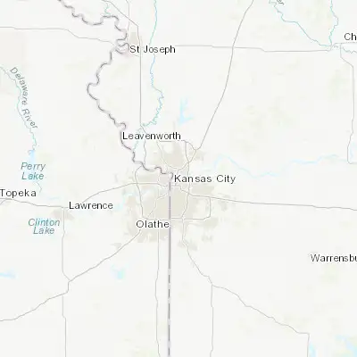 Map showing location of North Kansas City (39.130000, -94.562180)