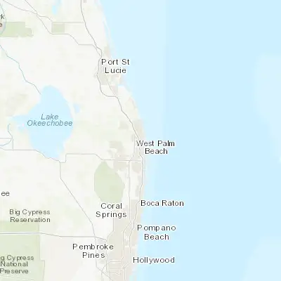 Map showing location of North Palm Beach (26.817560, -80.081990)