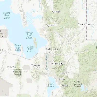 Map showing location of North Salt Lake (40.848560, -111.906880)