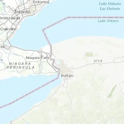 Map showing location of North Tonawanda (43.038670, -78.864200)