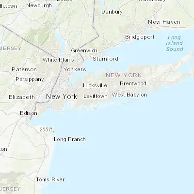 Map showing location of North Wantagh (40.693430, -73.507630)