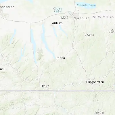 Map showing location of Northeast Ithaca (42.470320, -76.462280)