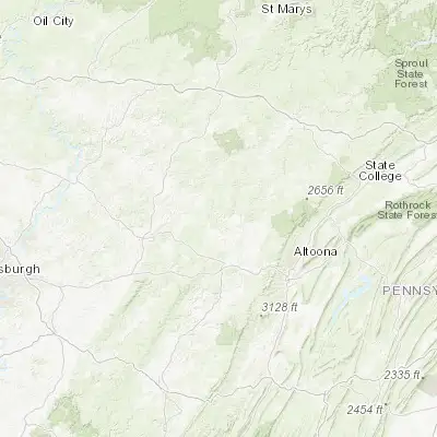 Map showing location of Northern Cambria (40.659230, -78.781690)