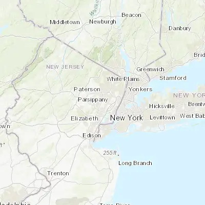 Map showing location of Nutley (40.822320, -74.159870)