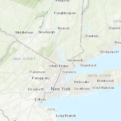 Map showing location of Nyack (41.090650, -73.917910)