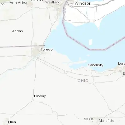 Map showing location of Oak Harbor (41.506720, -83.146590)