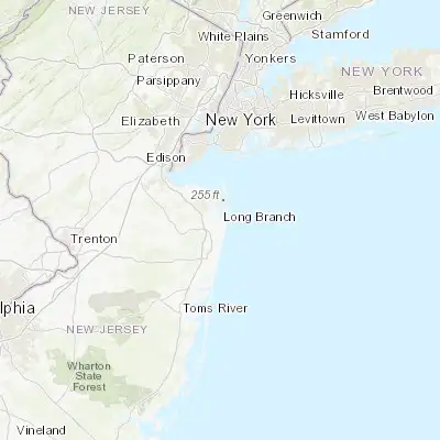 Map showing location of Oceanport (40.318170, -74.015140)