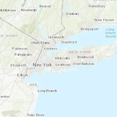 Map showing location of Old Westbury (40.788710, -73.599570)