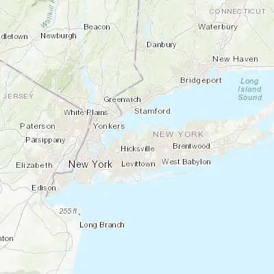 Map showing location of Oyster Bay (40.865650, -73.532070)