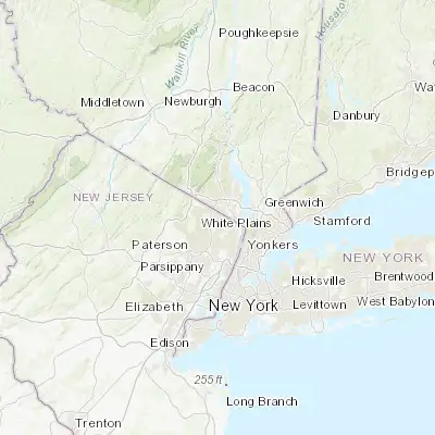 Map showing location of Park Ridge (41.037600, -74.040700)