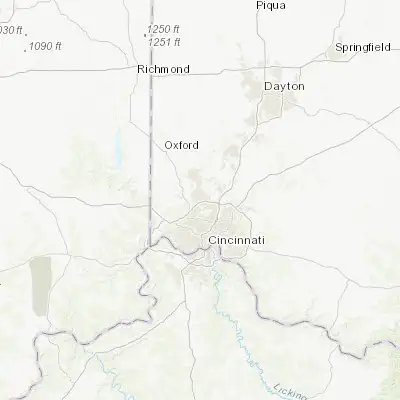 Map showing location of Pleasant Run Farm (39.303110, -84.548000)