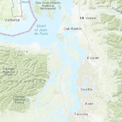 Map showing location of Port Ludlow (47.925370, -122.683490)