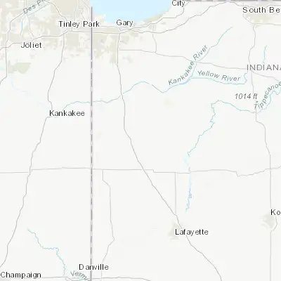 Map showing location of Rensselaer (40.936700, -87.150860)