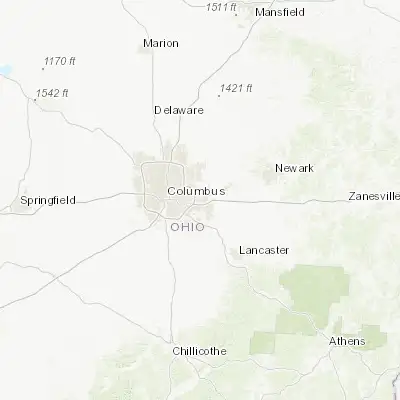 Map showing location of Reynoldsburg (39.954790, -82.812120)