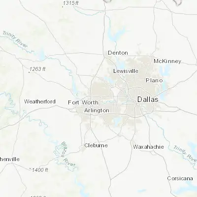 Map showing location of Richland Hills (32.815960, -97.228070)