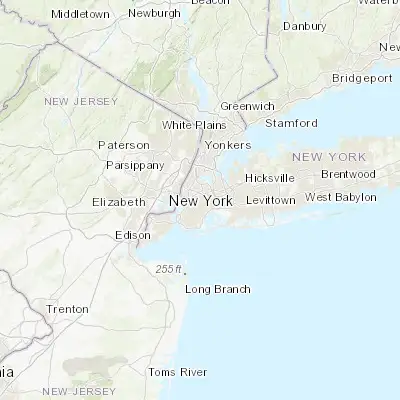 Map showing location of Ridgewood (40.700100, -73.905690)