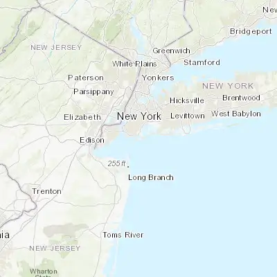 Map showing location of Rockaway Point (40.560660, -73.915140)