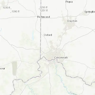 Map showing location of Ross (39.312280, -84.650500)