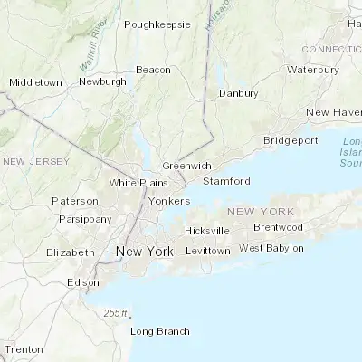 Map showing location of Rye Brook (41.019260, -73.683460)