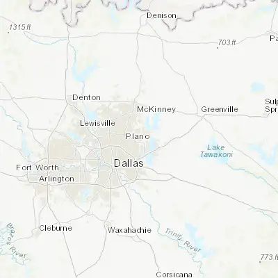 Map showing location of Sachse (32.976230, -96.595270)