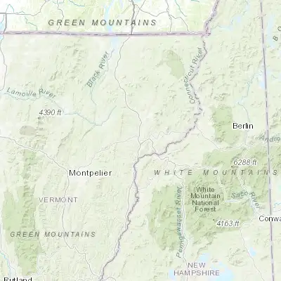 Map showing location of Saint Johnsbury (44.419220, -72.015090)