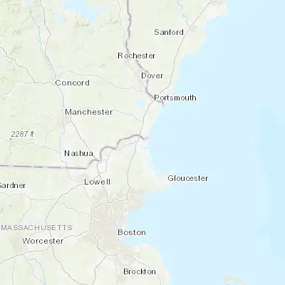 Map showing location of Salisbury (42.841760, -70.860610)
