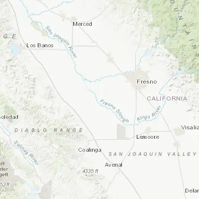 Map showing location of San Joaquin (36.606620, -120.189040)