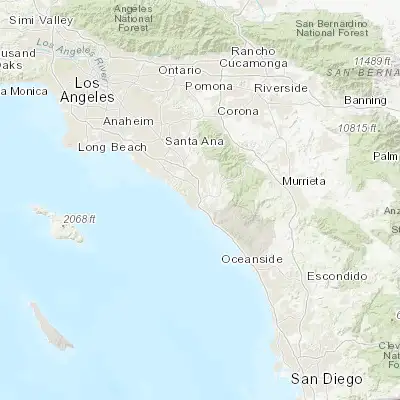 Map showing location of San Juan Capistrano (33.501690, -117.662550)