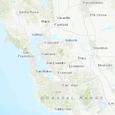 Map showing location of San Ramon (37.779930, -121.978020)
