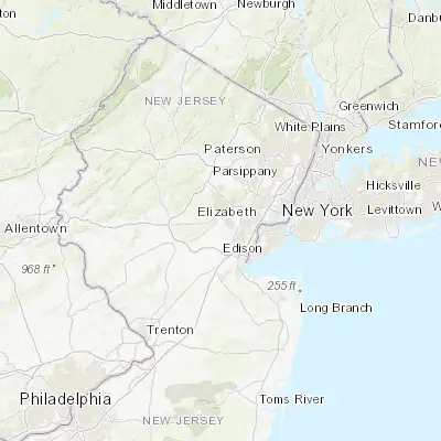 Map showing location of Scotch Plains (40.655380, -74.389870)