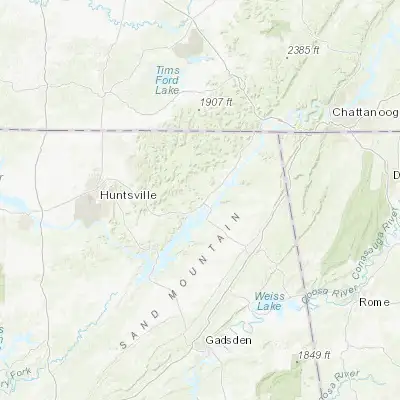 Map showing location of Scottsboro (34.672310, -86.034150)