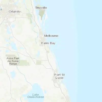 Map showing location of Sebastian (27.816410, -80.470610)