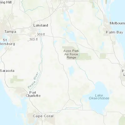 Map showing location of Sebring (27.495590, -81.440910)