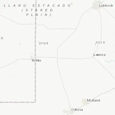 Map showing location of Seminole (32.718990, -102.644910)