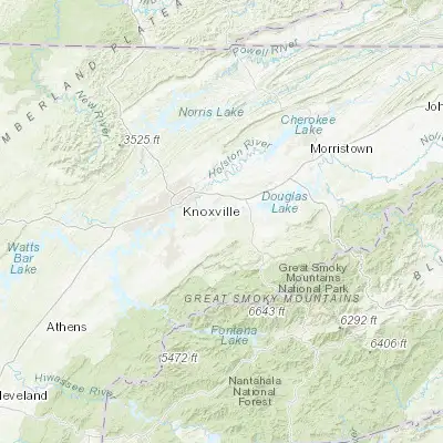 Map showing location of Seymour (35.890640, -83.724620)