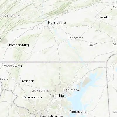Map showing location of Shrewsbury (39.768710, -76.679690)