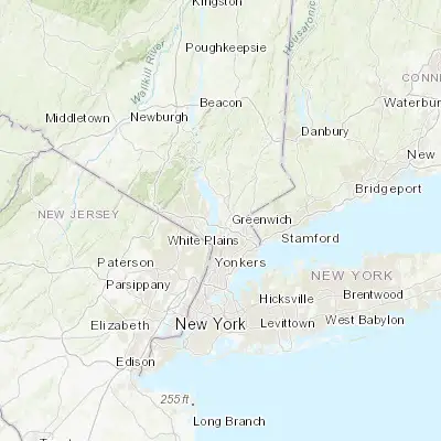 Map showing location of Sleepy Hollow (41.085650, -73.858470)