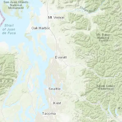 Map showing location of Snohomish (47.912880, -122.098180)