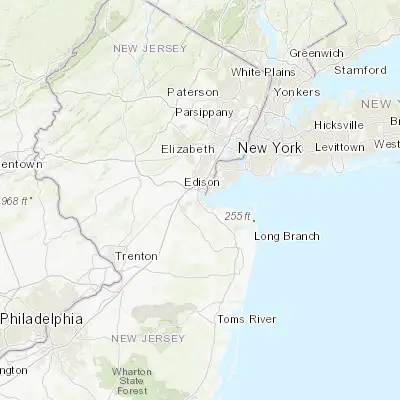 Map showing location of South Amboy (40.477880, -74.290700)