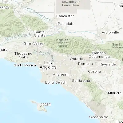 Map showing location of South El Monte (34.051950, -118.046730)