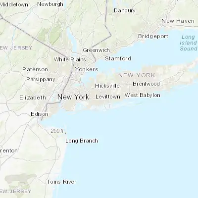 Map showing location of South Hempstead (40.680940, -73.615410)