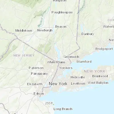 Map showing location of South Nyack (41.083150, -73.920140)