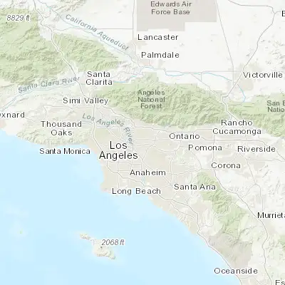 Map showing location of South San Gabriel (34.049150, -118.094620)