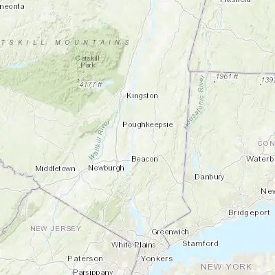 Map showing location of Spackenkill (41.655930, -73.913470)