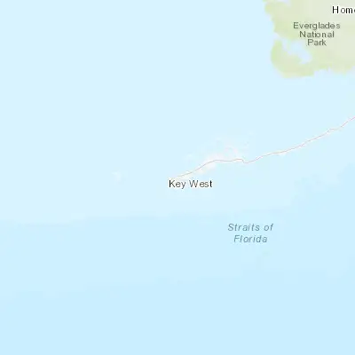 Map showing location of Stock Island (24.567090, -81.738420)
