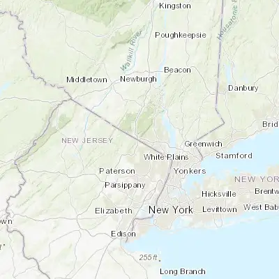 Map showing location of Suffern (41.114820, -74.149590)