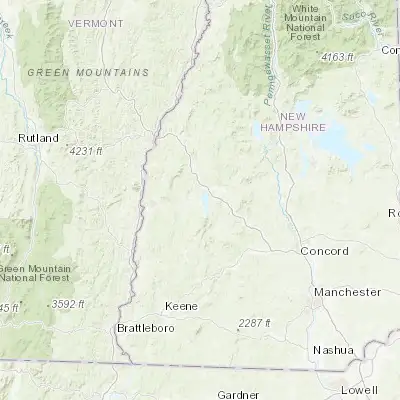Map showing location of Sunapee (43.387570, -72.087860)