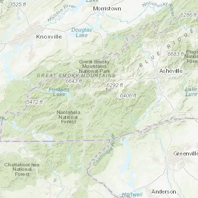 Map showing location of Sylva (35.373710, -83.225980)