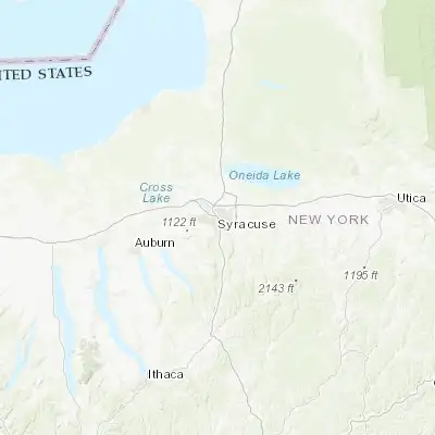 Map showing location of Syracuse (43.048120, -76.147420)
